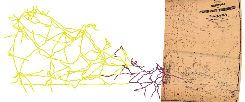 Screenshot of Work in Progress: Cart Trails of the Prairie West in the 1880s